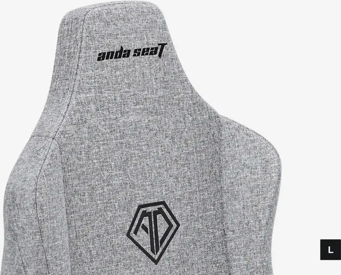 Anda Seat Novis Max Gamingstuhl, Size L, Stoff grau