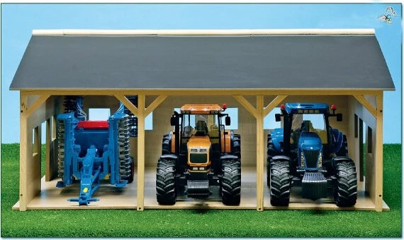 Van Manen Kids Globe Farming Landmachinen-Scheune 1:16