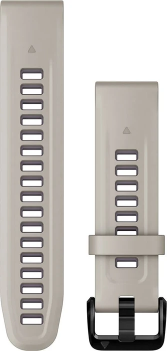 Garmin Ersatzarmband QuickFit 20 Silikon light sand/deep orchid