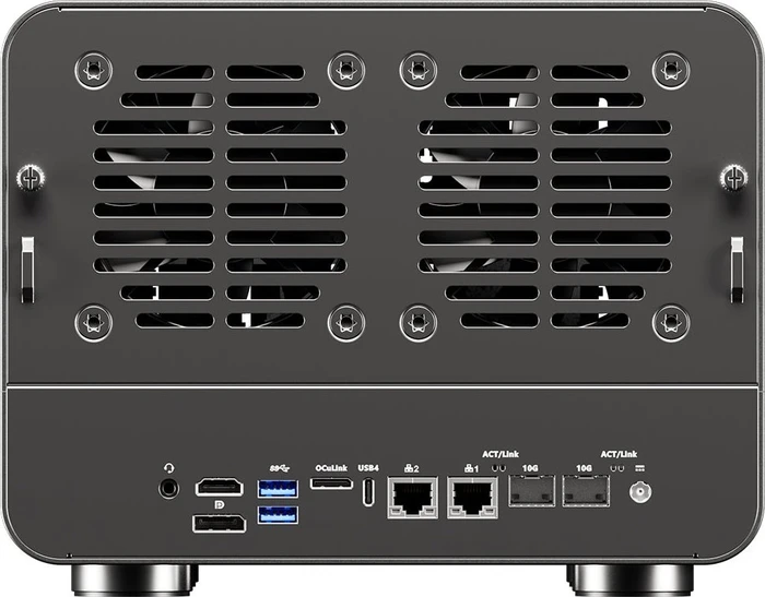 Aoostar WTR MAX 8845, AMD Ryzen 7 PRO 8845HS, 2x SFP+ 10Gb/s, 2x RJ-45 2.5GBase-T
