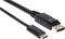 Manhattan USB-C Stecker auf DisplayPort Stecker Adapterkabel, 2m Vorschaubild