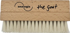 Analogis Brush 4 - The Goat - Schallplattenbürste mit Naturfasern aus Ziegenhaar