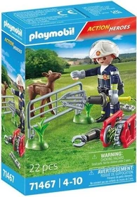 playmobil City Action Feuerwehr-Tierrettung