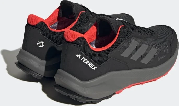 adidas Terrex Trailrider GTX core black/grey four/solar red (Herren)