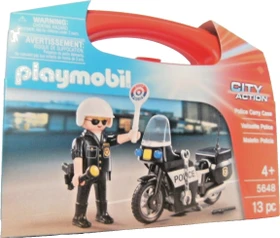 playmobil City Action Police Carry Case