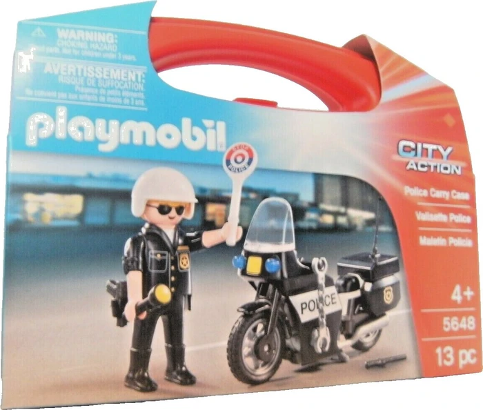 playmobil City Action Police Carry Case