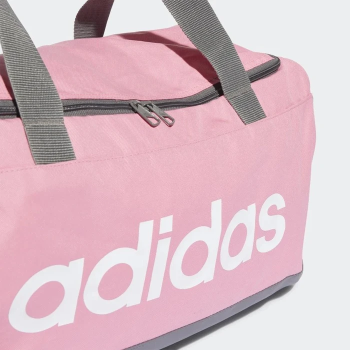 adidas Essentials Logo Duffelbag Medium Sporttasche bliss pink/grey four/white
