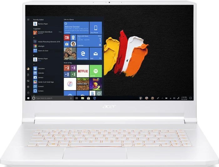 Acer ConceptD 7 CN715-71-743N, weiß, Core i7-9750H, 16GB RAM, 512GB SSD, GeForce RTX 2060, DE