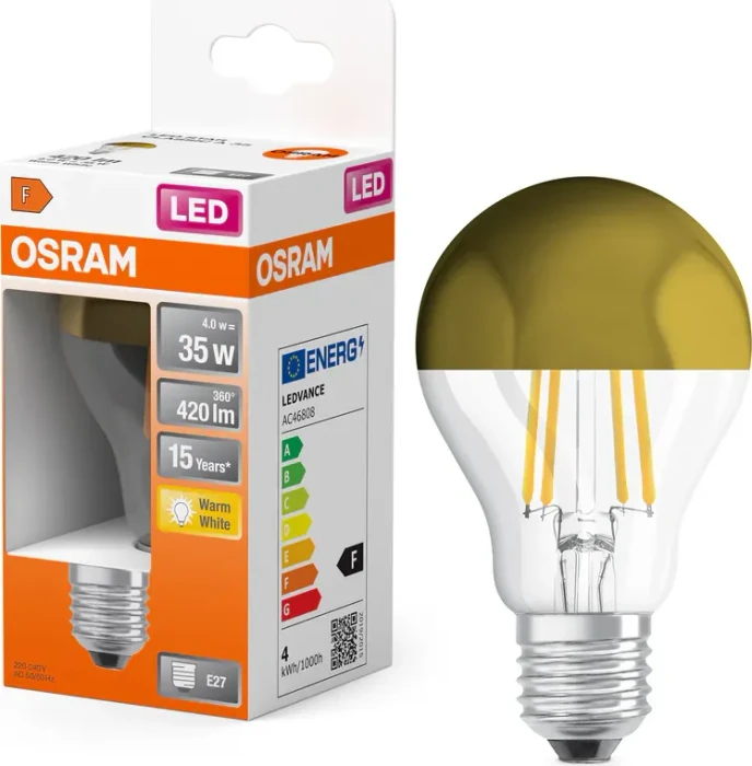 Osram LED Star Classic E27 4W/827 A60