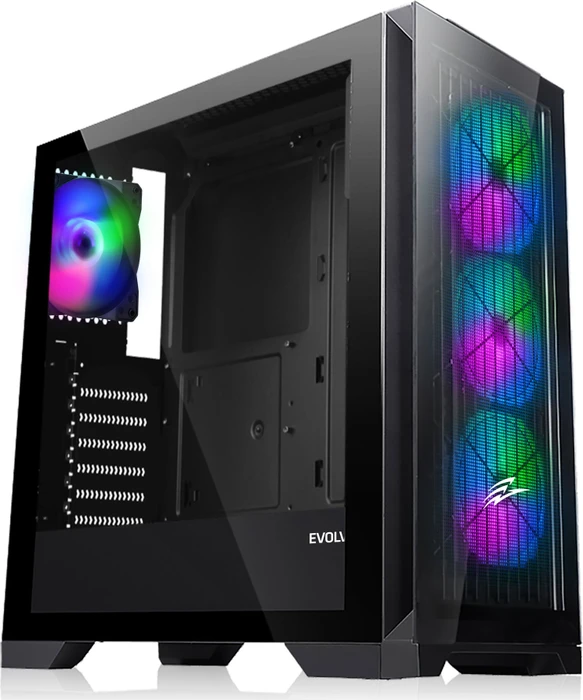 Evolveo Ptero Q2G Black, Glasfenster