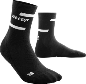 CEP The Run Mid Laufsocken schwarz (Damen)