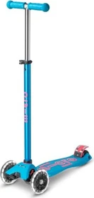 Micro Maxi Micro Deluxe LED Kickboard aqua