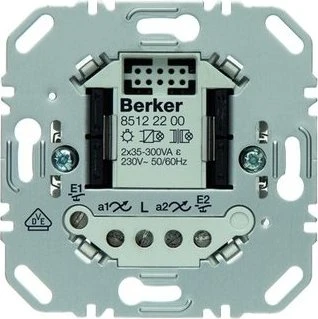 Berker Universal Schalteinsatz 2fach 2-Draht