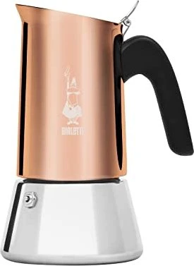Bialetti New Venus 4 Tassen Espressokanne kupfer