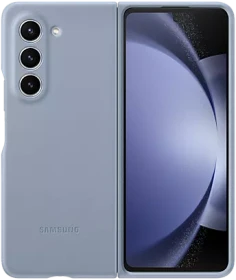 Samsung Flap Eco-Leather Case für Galaxy Z Fold 5 Icy Blue