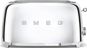 Smeg TSF02SSEU Langschlitz-Toaster chrom