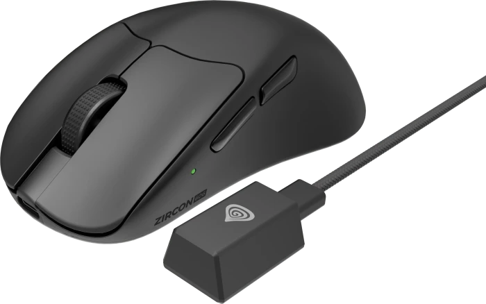 Genesis Zircon 606 8k Wireless Ultra-Lightweigt Gaming Mouse, schwarz, USB/Bluetooth