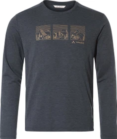 Vaude Rosemoor II Funktionsshirt langarm black/oat (Herren)