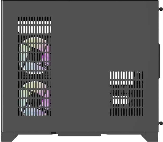 DarkFlash FT418 Black, Glasfenster