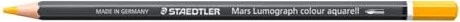 Staedtler Mars Lumograph colour aquarell 104 Aquarellstift orangegelb, Kartonetui, 6er-Pack