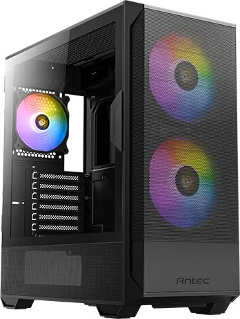 Antec NX416L, schwarz, Glasfenster