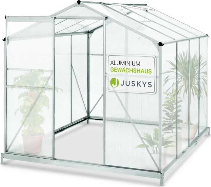 Juskys Aluminium Gewächshaus