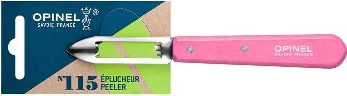 Opinel No 115 Sparschäler fuchsia