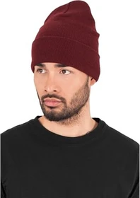 Flexfit YP Classics Cuffed Knit Beanie maroon