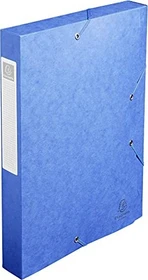 Exacompta Cartobox Archivbox 40mm, A4, blau, 10er-Pack