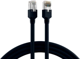 EFB Elektronik TM11 Dätwyler Uninet Patchkabel, Cat5e, S/UTP, RJ-45/RJ-45, 20m, schwarz