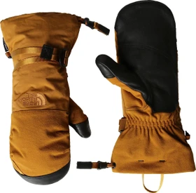 The North Face Montana Leder Fäustlinge Skihandschuhe timber tan/timber tan heather