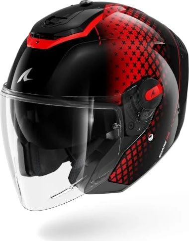 Shark RS Jet Stride matt schwarz/rot