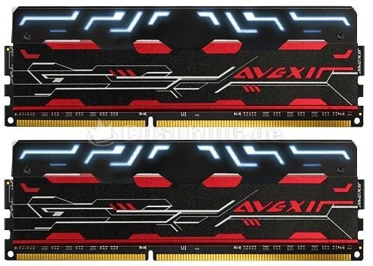 Avexir Blitz 1.1 Original UDIMM 8GB Kit, DDR3-1600, CL9-9-9-24