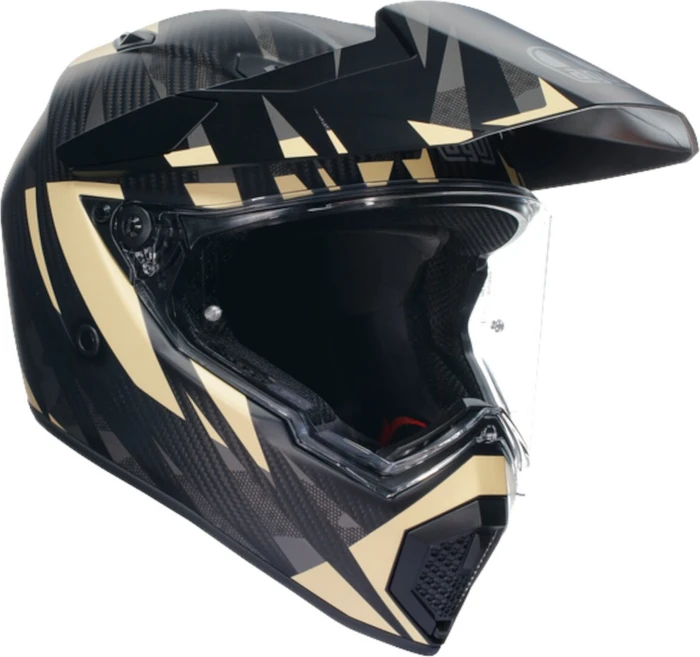 AGV AX9 Carbon Steppa grau/beige