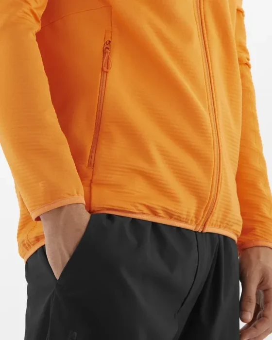 Salomon Essential Lightwarm Jacke turmeric (Herren)