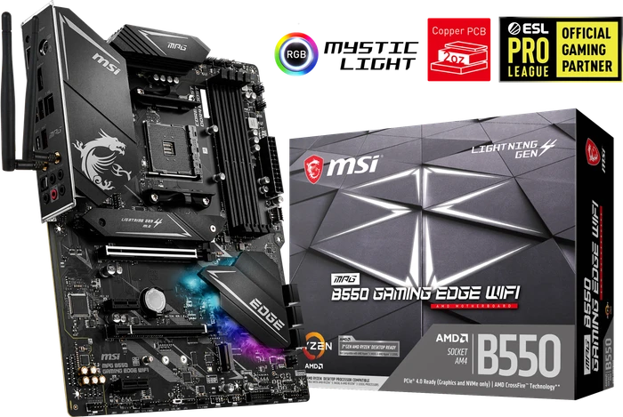 MSI MPG B550 Gaming Edge WIFI (AMD AM4)
