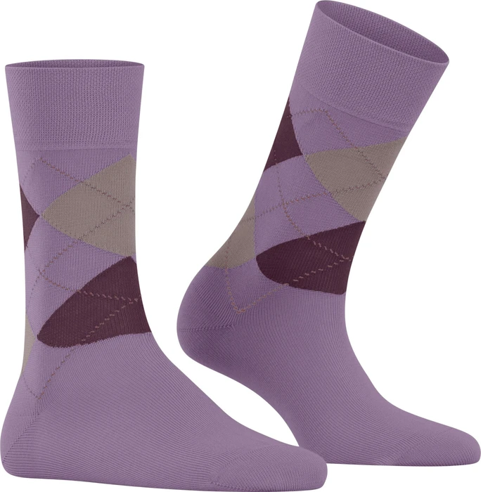 Falke Sensitive Argyle Socken lavender (Damen)