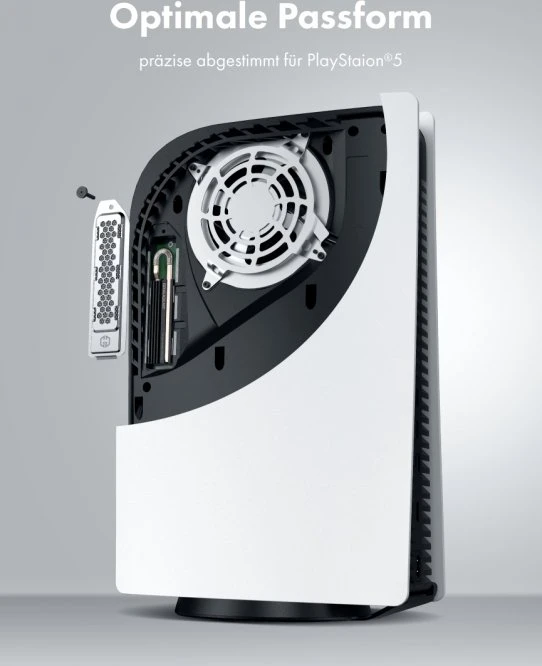 Graugear G-PS5HS03, Heatpipe-Kühler für PS5 Speichererweiterung, mit Abdeckung
