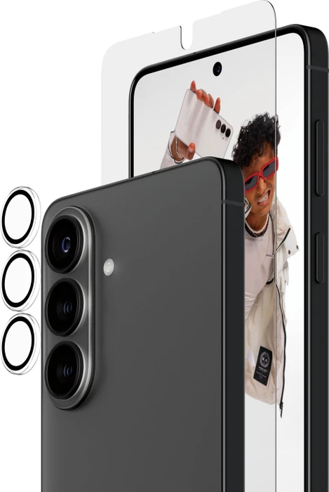 PanzerGlass Hoops 2-in-1 Bundle Ultra-Wide Fit für Samsung Galaxy S26+