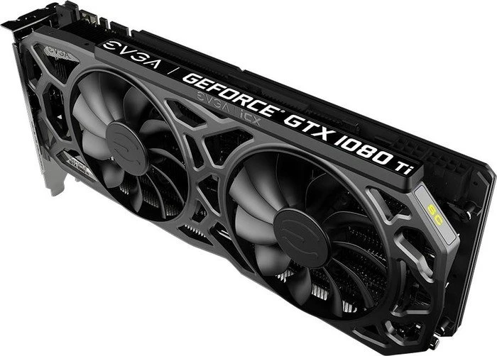 EVGA GeForce GTX 1080 Ti SC Black Edition Gaming, 11GB GDDR5X, DVI, HDMI, 3x DP