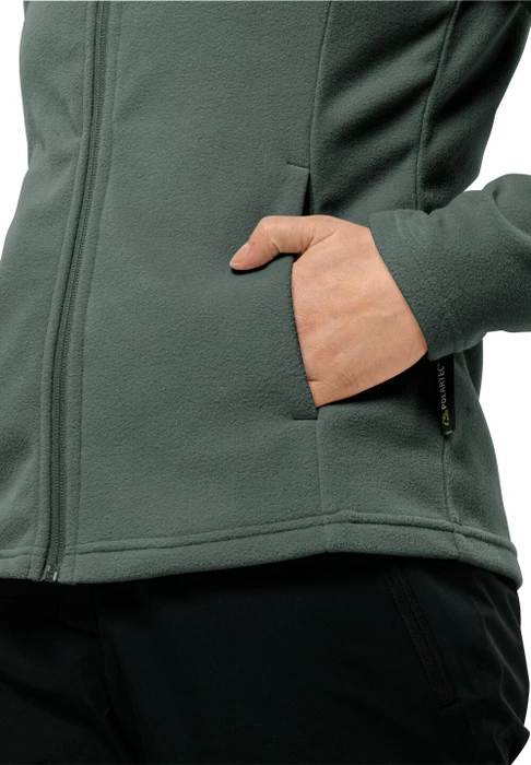 Jack Wolfskin Taunus FZ Funktionsjacke hedge green (Damen)
