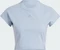 adidas Lounge Ribbed Crop T-Shirt kurzarm wonder blue (Damen) Vorschaubild