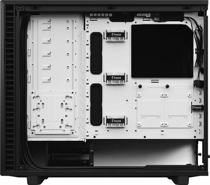 Fractal Design Define 7 Black/White Solid, schallgedämmt