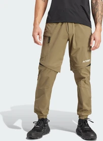 adidas Terrex Utilitas Zip-Off Hose lang olive strata (Herren)