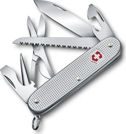 Victorinox Farmer X Alox Taschenmesser silber