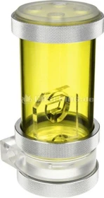 PrimoChill CTR Phase 2 120mm Laing D5, Acetal klar, gelb (CTR2-SFFD5C-12-Y)