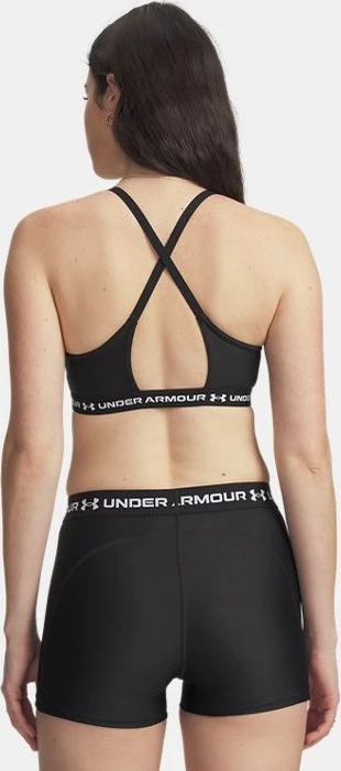 Under Armour Crossback Low Sport-BH ultimate black/white (Damen)