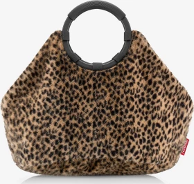 Reisenthel loopbag hobo Handtasche leo fake fur