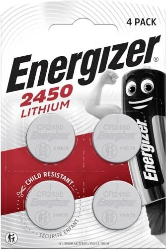 Energizer Lithium CR2450, 2er-Pack