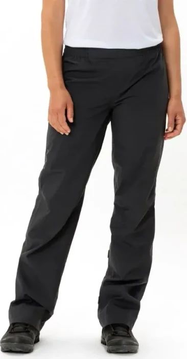 Vaude Yaras Rain IV Fahrradhose lang schwarz (Damen)